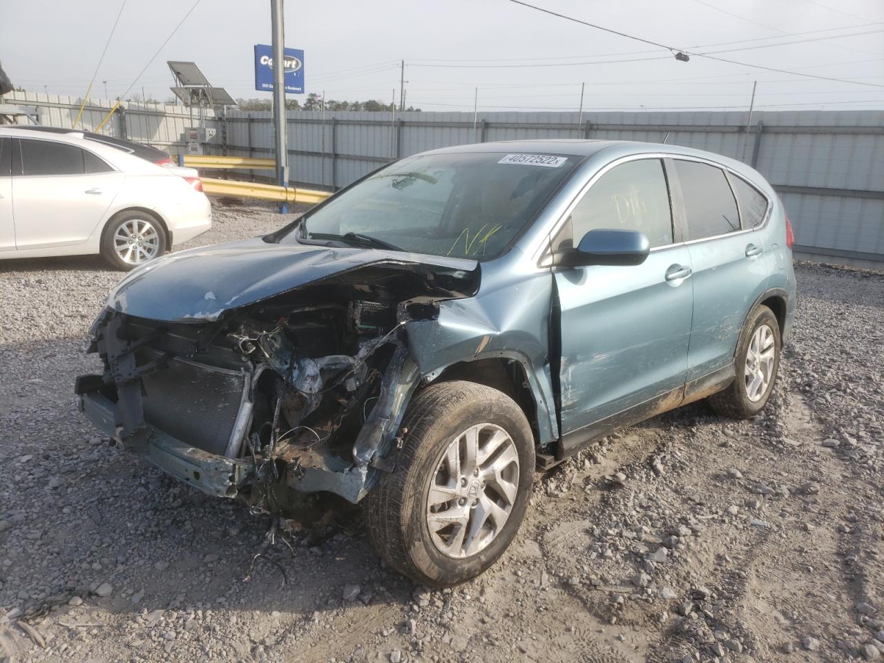 Photo 2 from auction – 2015 HONDA CR-V EX with VIN 2HKRM3H53FH537941