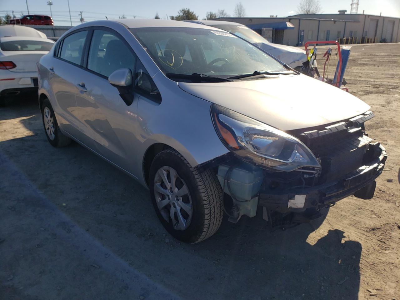 KIA RIO LX 2016 with VIN KNADM4A30G6668987 - Photo from auction