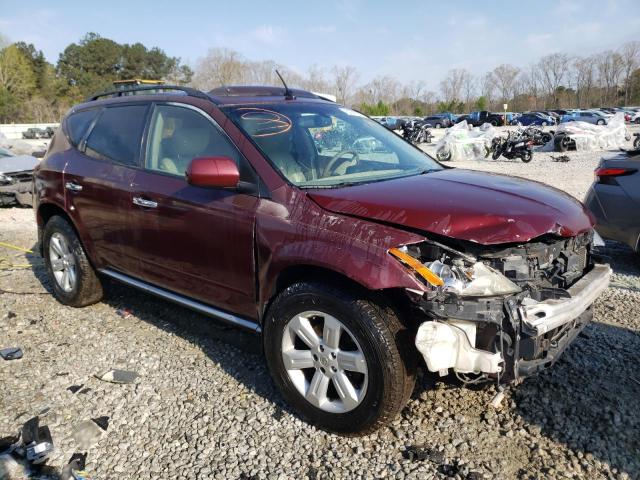 NISSAN MURANO SL 2006 with VIN JN8AZ08W16W546030 - Photo from auction