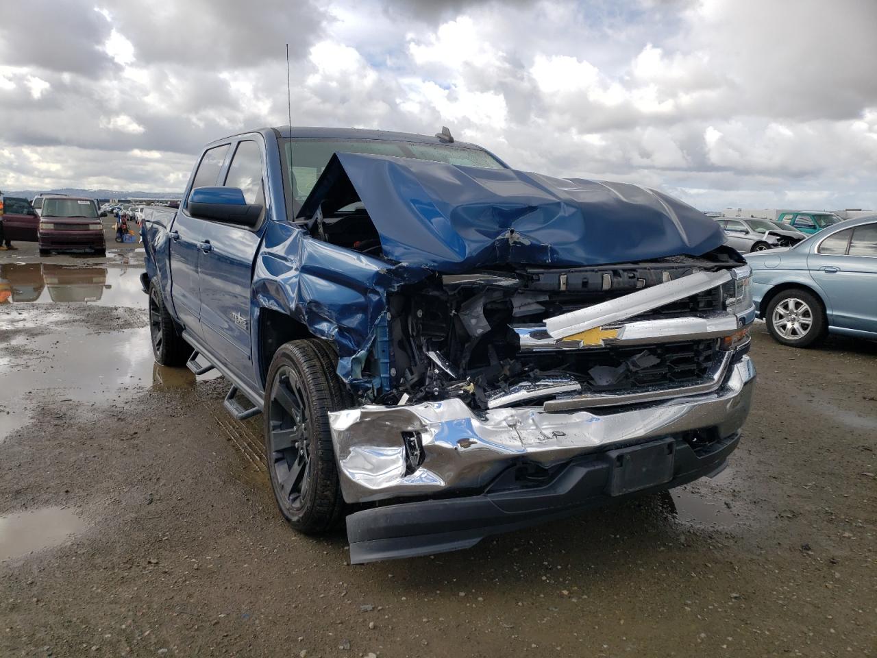 CHEVROLET SILVERADO 2017 with VIN 3GCPCREC0HG248303 - Photo from auction