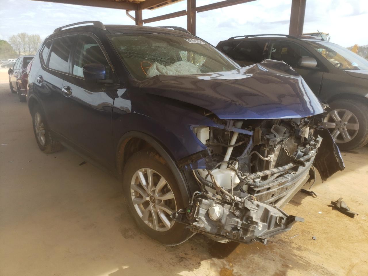 NISSAN ROGUE S 2018 with VIN KNMAT2MT1JP510636 - Photo from auction