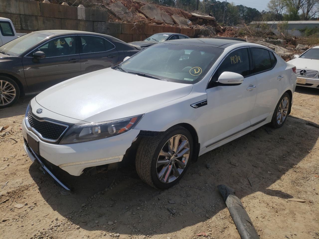 Photo 2 from auction – 2014 KIA OPTIMA SX with VIN 5XXGR4A67EG349337