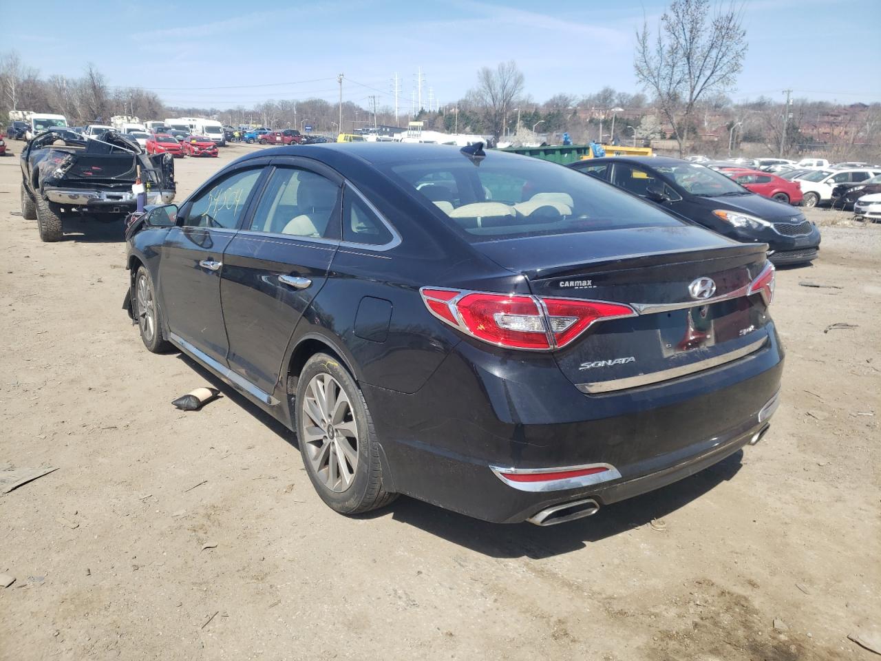 Photo 3 from auction – 2016 HYUNDAI SONATA SPO with VIN 5NPE34AF5GH427565