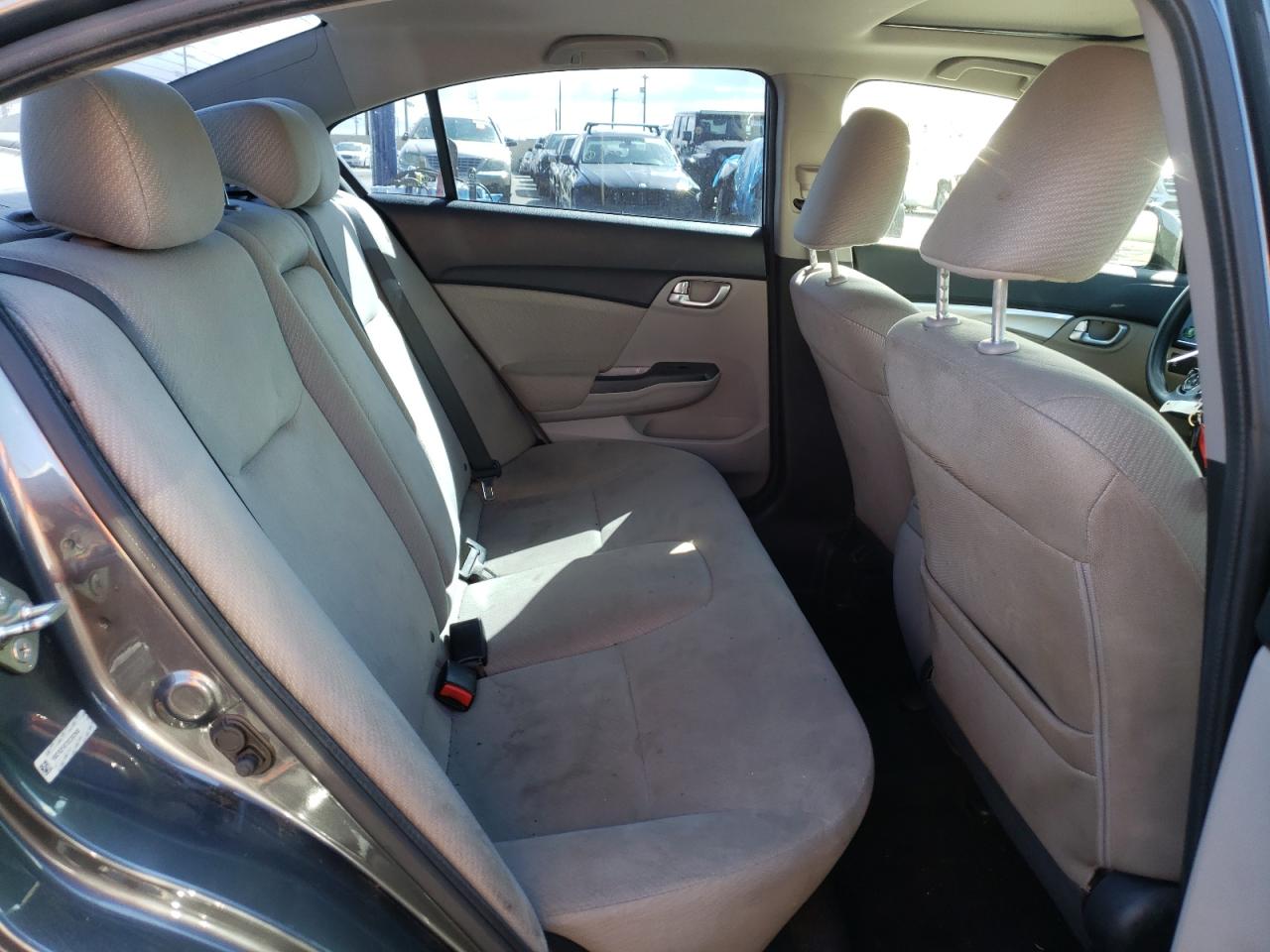 Photo 6 from auction – 2013 HONDA CIVIC EX with VIN 19XFB2F87DE202666