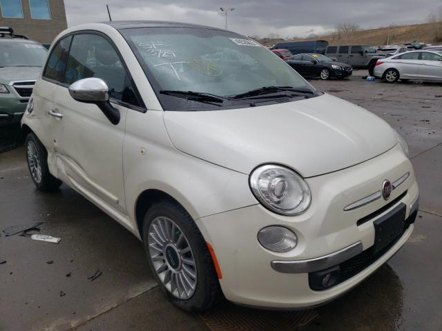 FIAT 500 LOUNGE 2012 with VIN 3C3CFFCR3CT106558 - Photo from auction