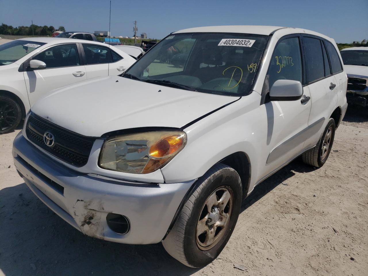 Photo 2 from auction – 2005 TOYOTA RAV4 with VIN JTEGD20V850085344
