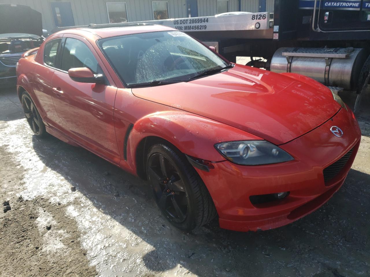 MAZDA RX8 2004 with VIN JM1FE17N640133323 - Photo from auction