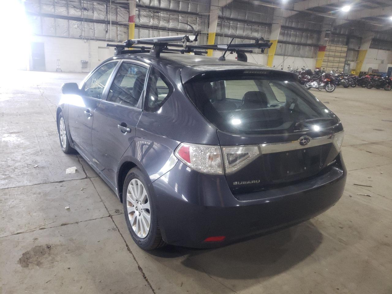 Photo 3 from auction – 2009 SUBARU IMPREZA 2. with VIN JF1GH60649G803774