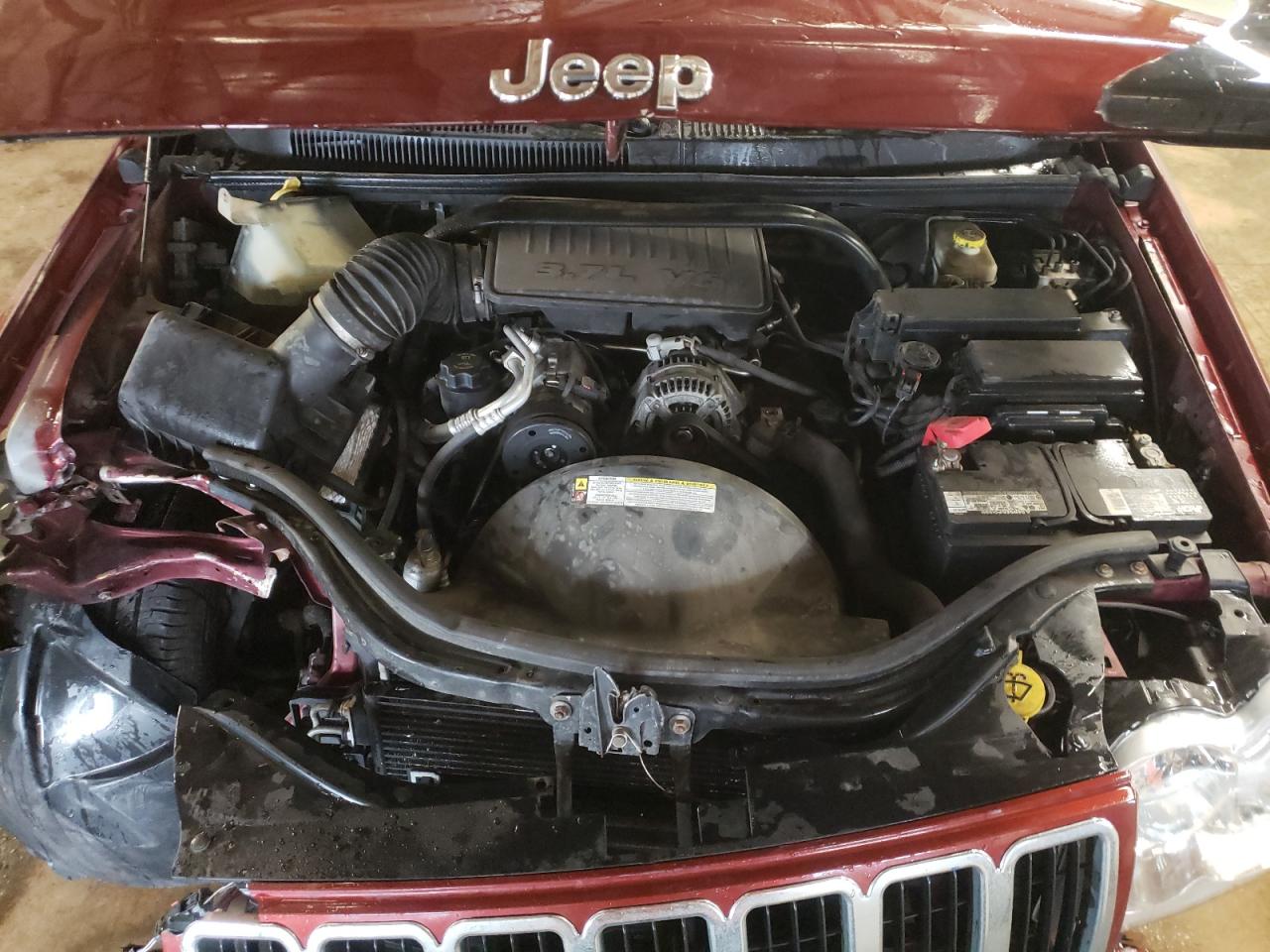 Photo 7 from auction – 2007 JEEP GRAND CHER with VIN 1J8GR48K87C593139