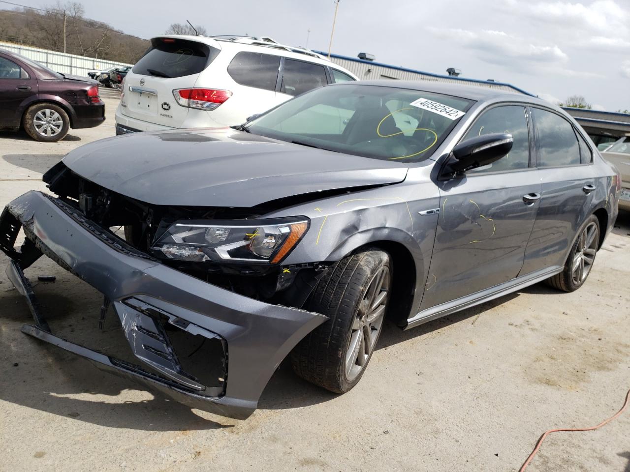 Photo 2 from auction – 2018 VOLKSWAGEN PASSAT S with VIN 1VWAA7A37JC030337