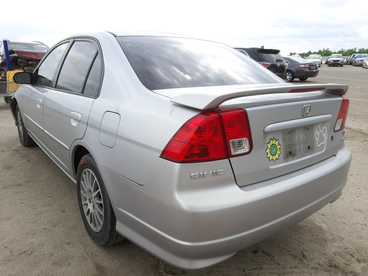 Photo 3 from auction – 2005 HONDA CIVIC LX with VIN 2HGES16545H582486