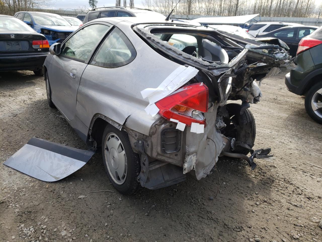 Photo 3 from auction – 2002 HONDA INSIGHT with VIN JHMZE14772T001460