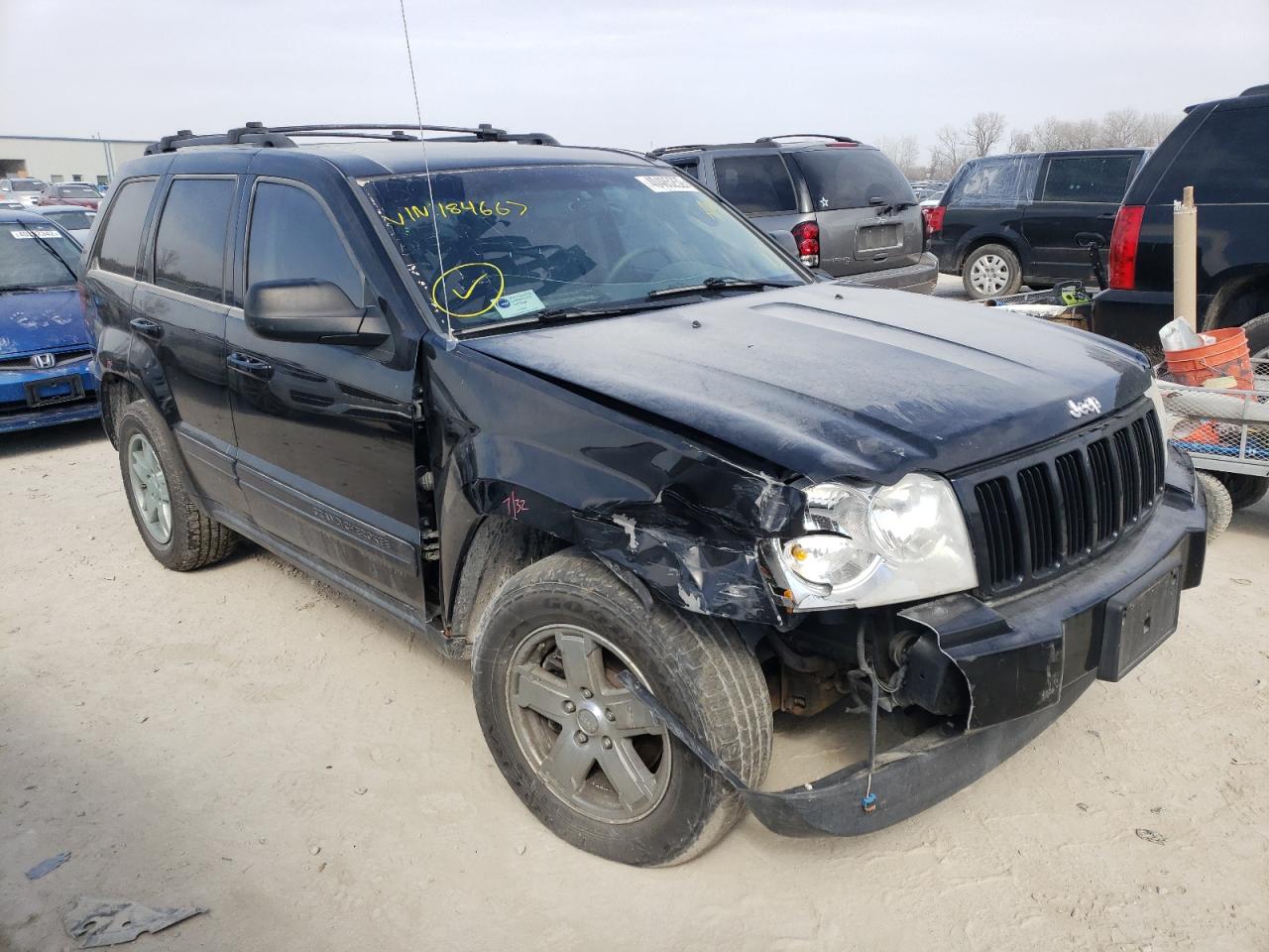 JEEP GRAND CHER 2006 with VIN 1J4GR48K46C184667 - Photo from auction