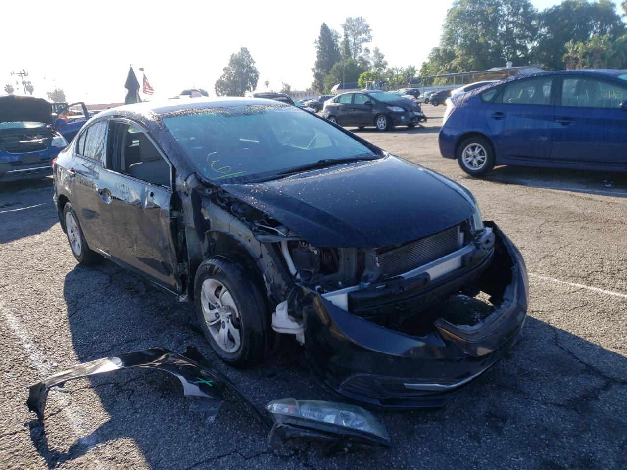 Photo 1 from auction – 2014 HONDA CIVIC LX with VIN 19XFB2F58EE207835