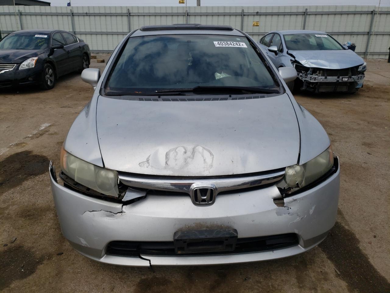 Photo 9 from auction – 2007 HONDA CIVIC EX with VIN 1HGFA16827L107071