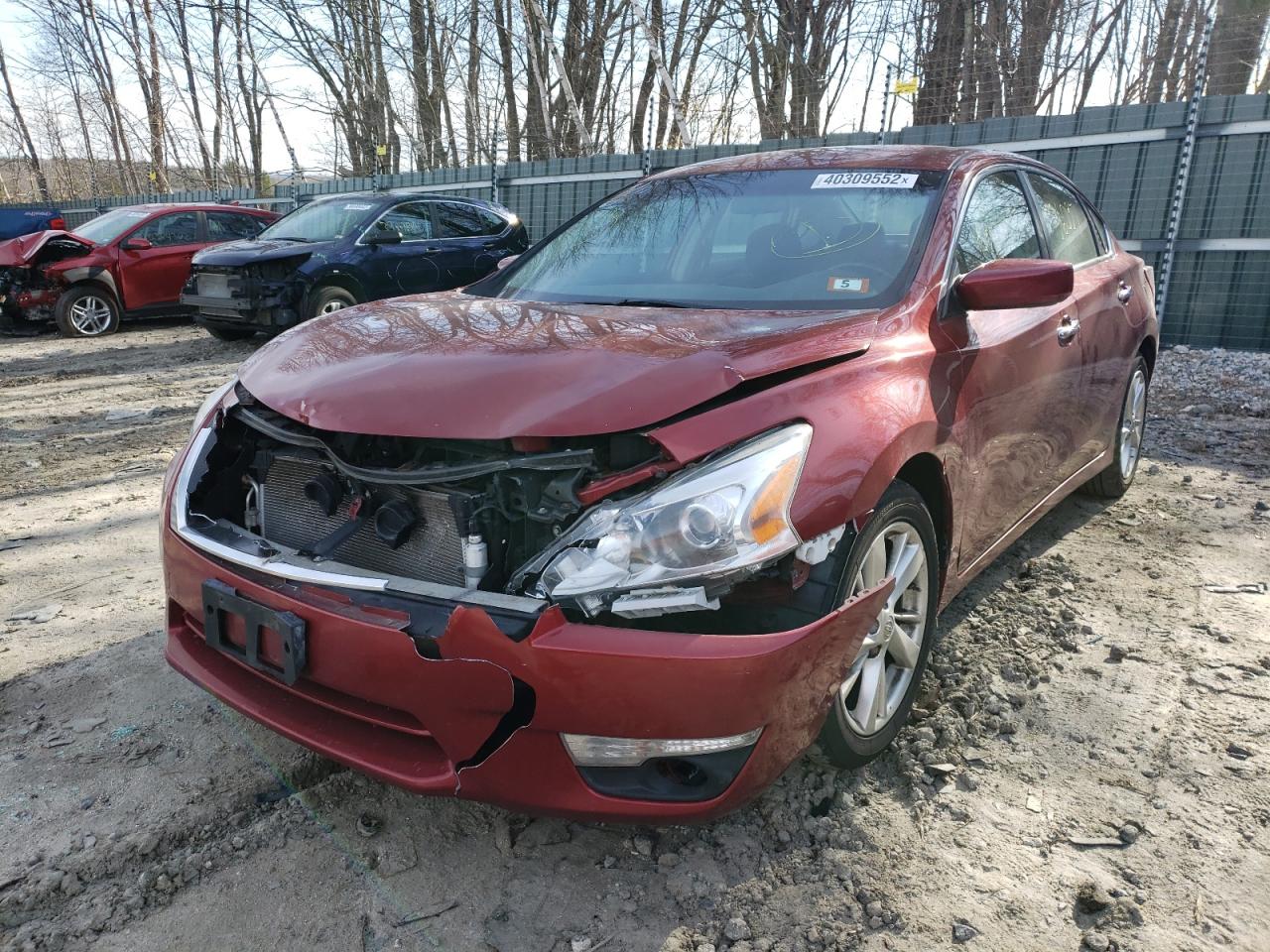 Photo 2 from auction – 2013 NISSAN ALTIMA 2.5 with VIN 1N4AL3AP2DN454953