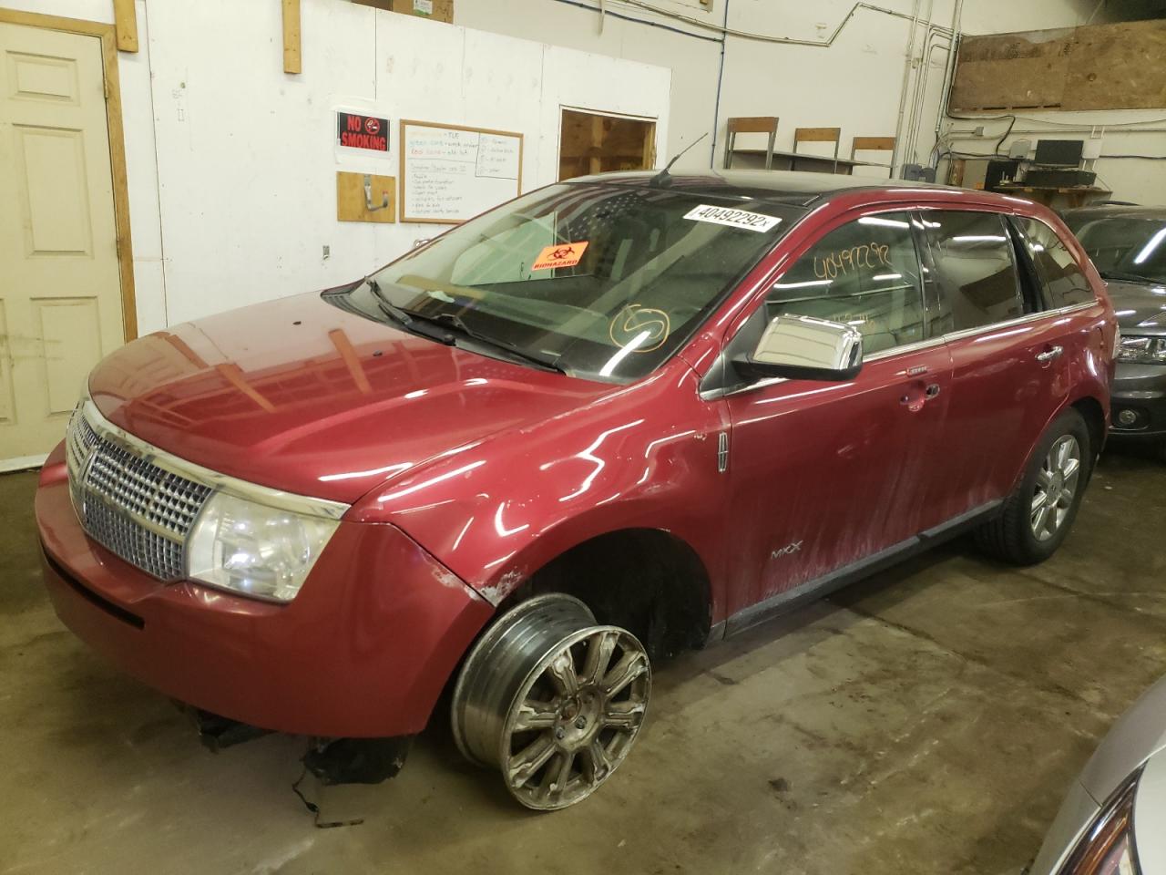 Photo 2 from auction – 2009 LINCOLN MKX with VIN 2LMDU68C19BJ12339