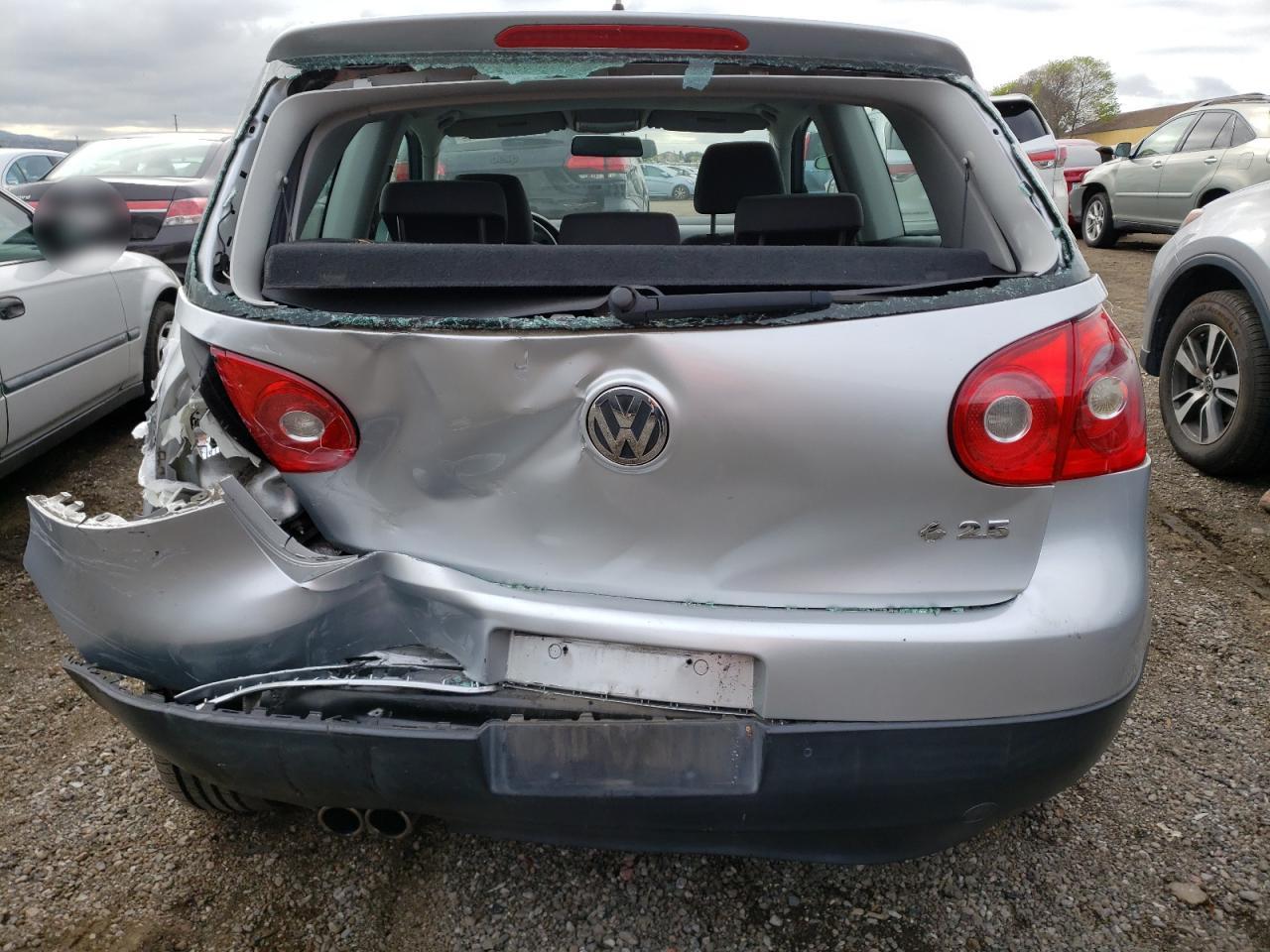 Photo 9 from auction – 2007 VOLKSWAGEN RABBIT with VIN WVWAS71K57W082290