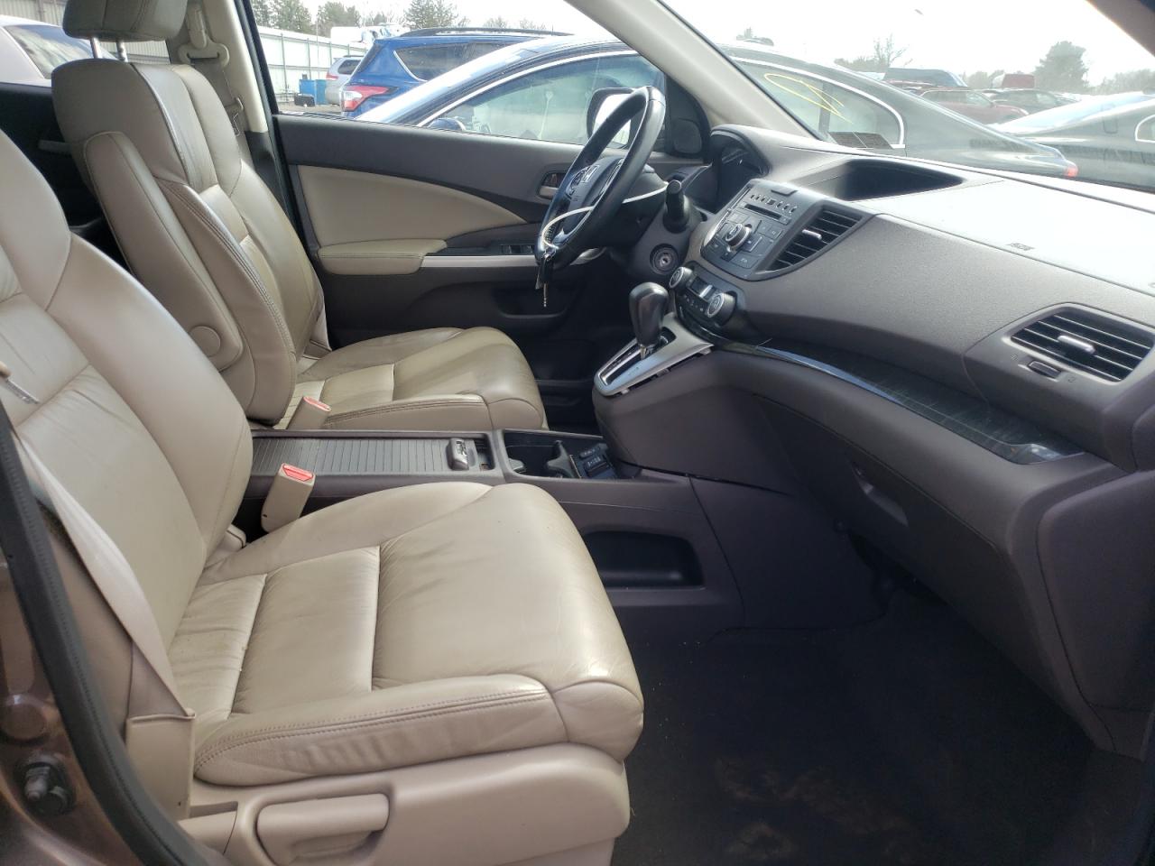Photo 5 from auction – 2013 HONDA CR-V EXL with VIN 5J6RM4H76DL069911