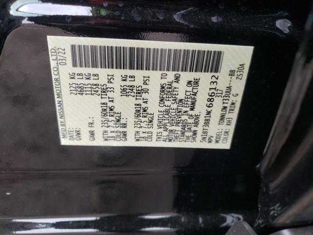 Photo 10 from auction – 2022 NISSAN ROGUE with VIN 5N1BT3BB1NC686132