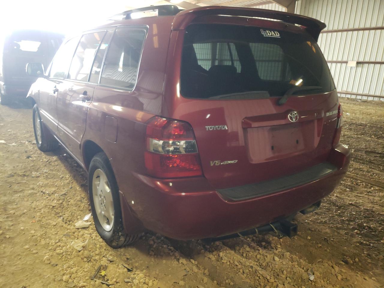 Photo 3 from auction – 2005 TOYOTA HIGHLANDER with VIN JTEEP21A950068515