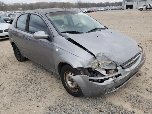 CHEVROLET AVEO BASE 2006 with VIN KL1TD56646B540370 - Photo from auction
