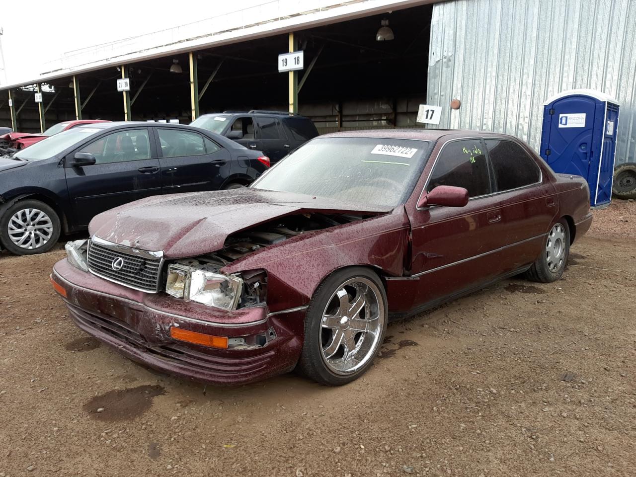 Photo 2 from auction – 1990 LEXUS LS 400 with VIN JT8UF11E2L0043466