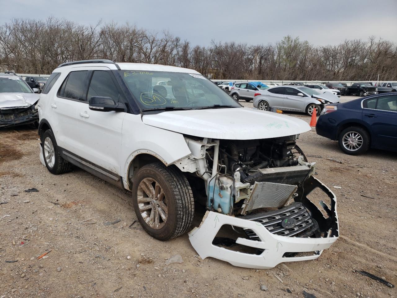 FORD EXPLORER X 2017 with VIN 1FM5K7DH9HGE37146 - Photo from auction