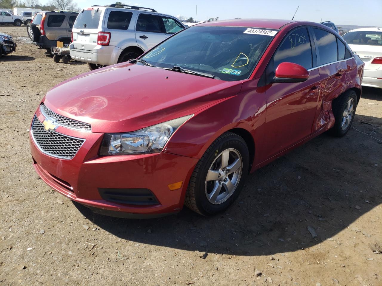 Photo 2 from auction – 2012 CHEVROLET CRUZE LT with VIN 1G1PF5SC1C7240874