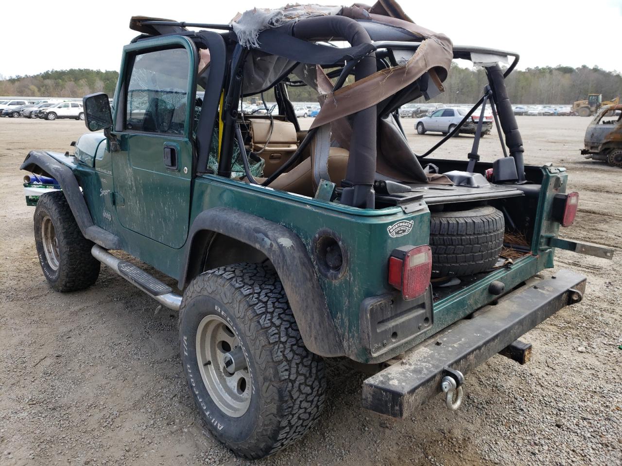 Photo 3 from auction – 2000 JEEP WRANGLER / with VIN 1J4FA49S7YP712523