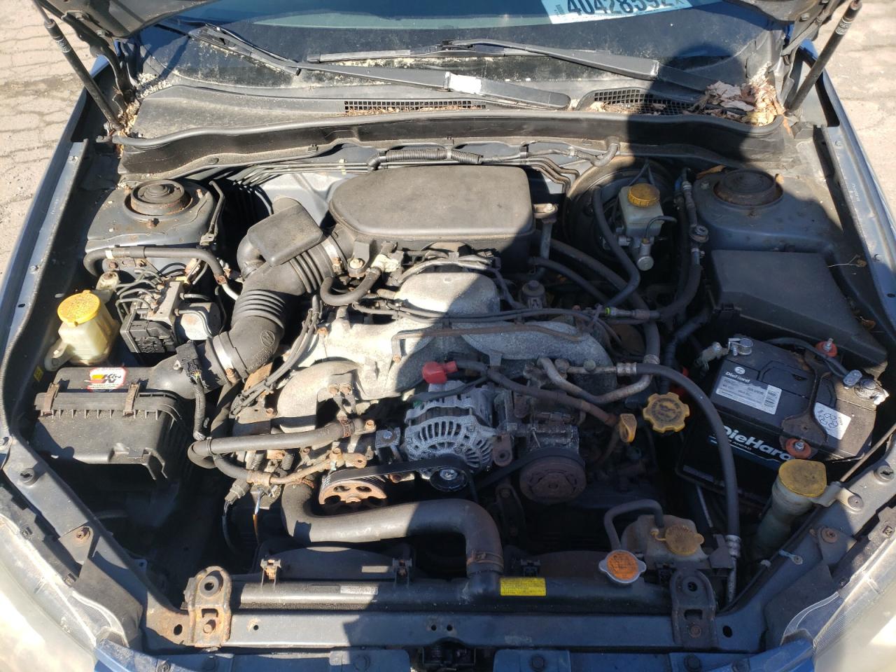 Photo 7 from auction – 2008 SUBARU IMPREZA 2. with VIN JF1GH61648H802552