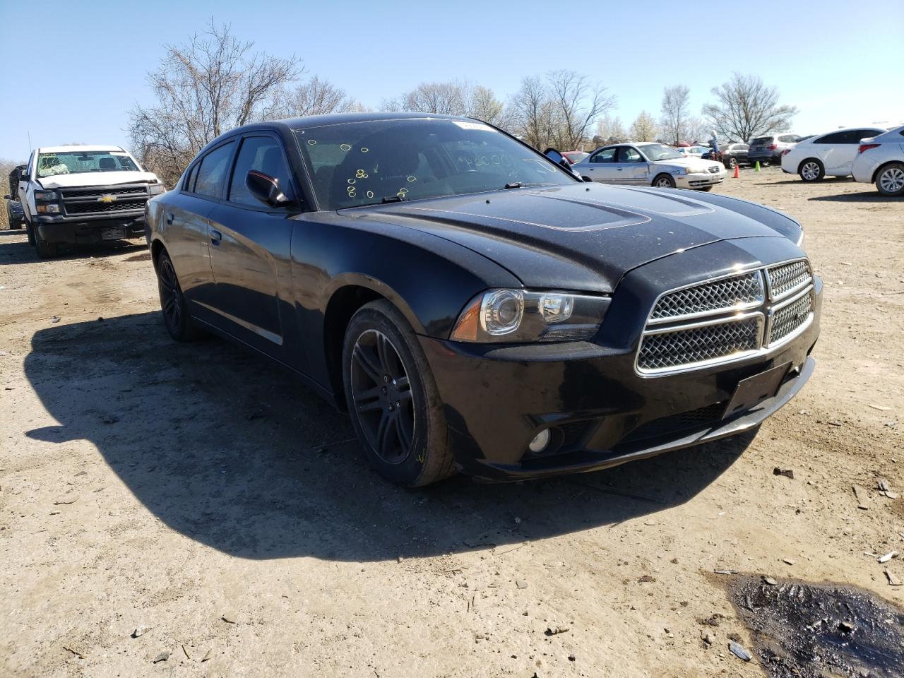 DODGE CHARGER R/ 2014 with VIN 2C3CDXCT9EH371133 - Photo from auction