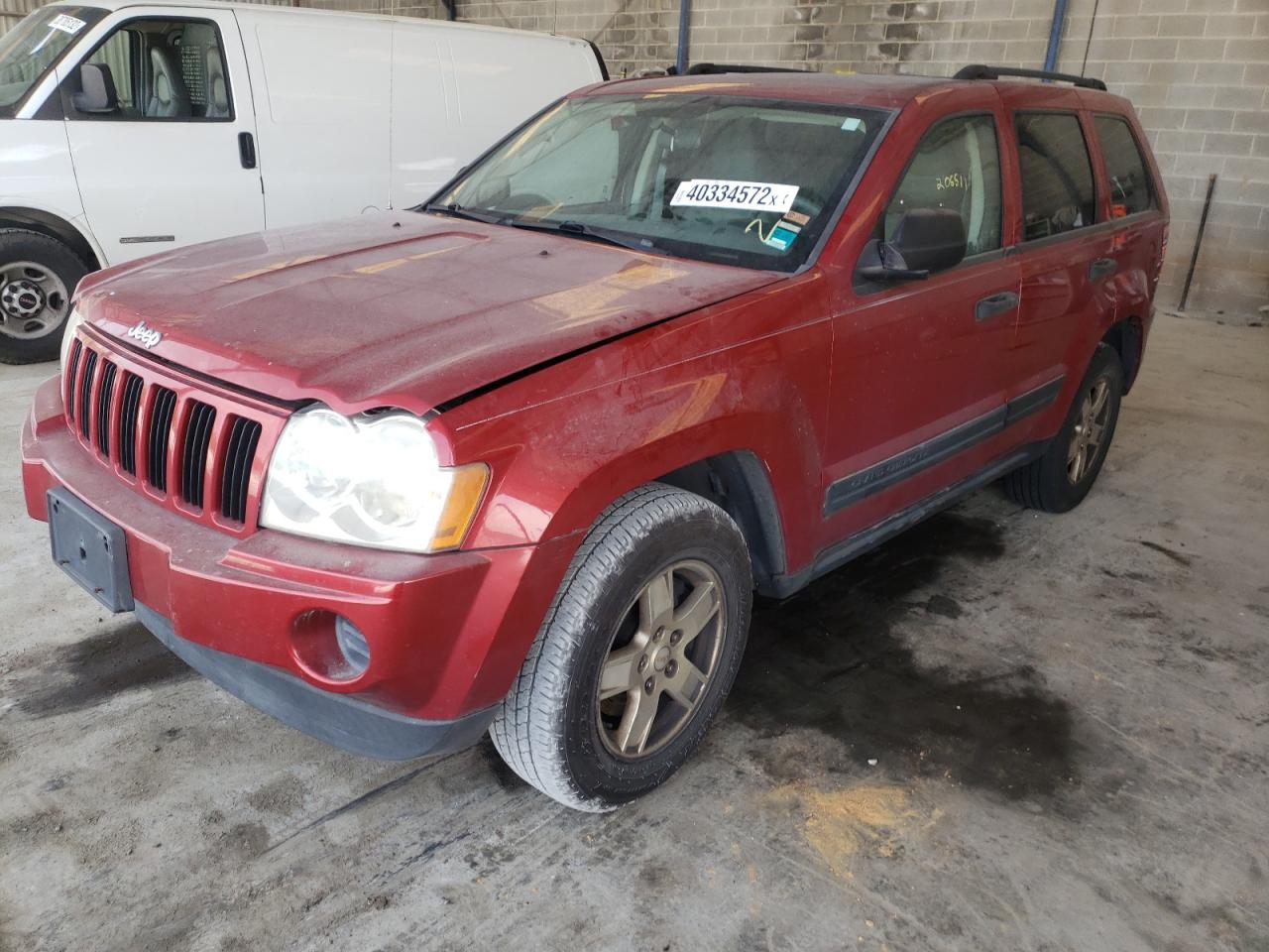 Photo 2 from auction – 2006 JEEP GRAND CHER with VIN 1J4HS48N66C254690