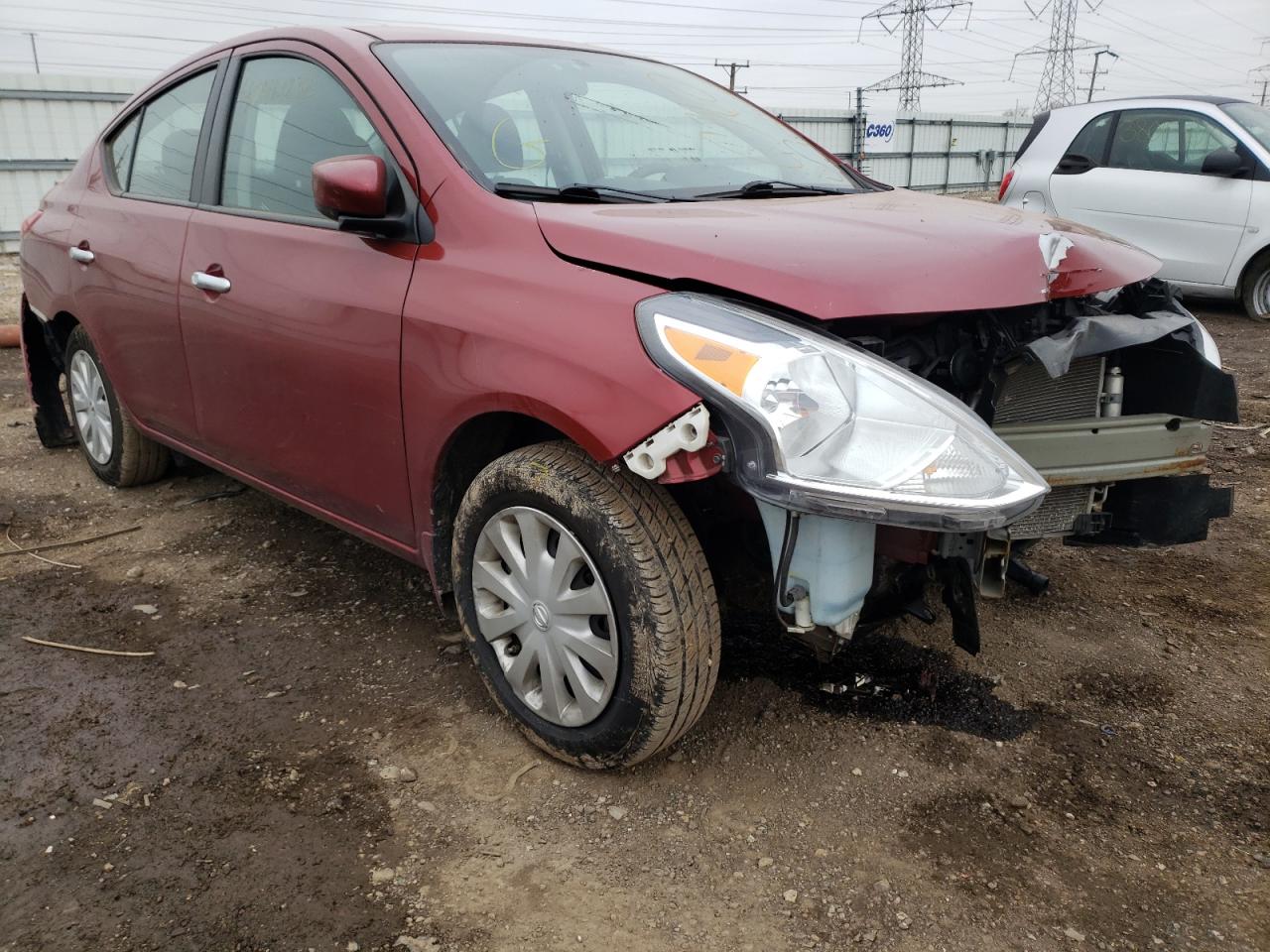 Photo 1 from auction – 2016 NISSAN VERSA S with VIN 3N1CN7AP6GL835037