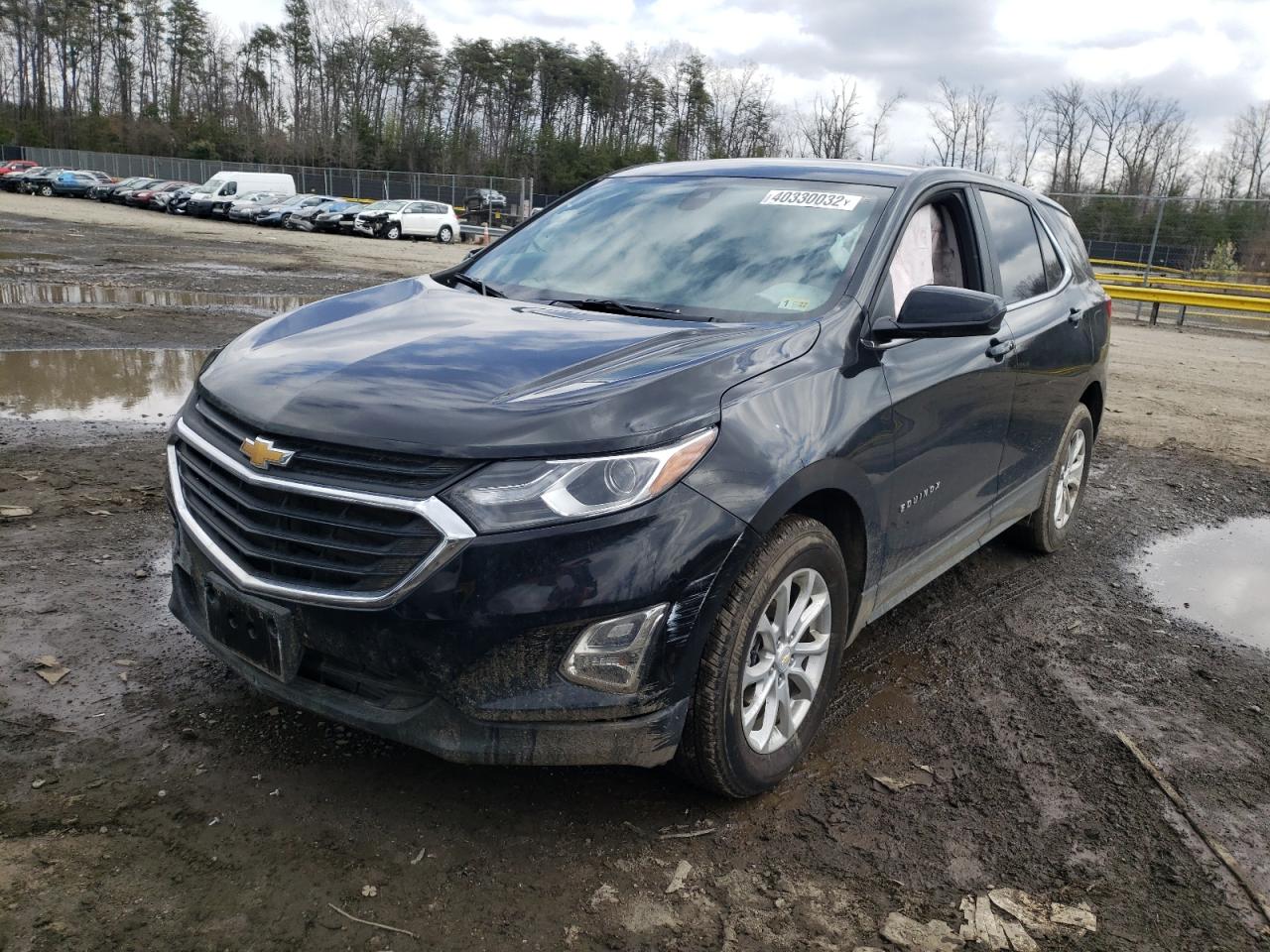 Photo 2 from auction – 2021 CHEVROLET EQUINOX LT with VIN 2GNAXTEV0M6134517
