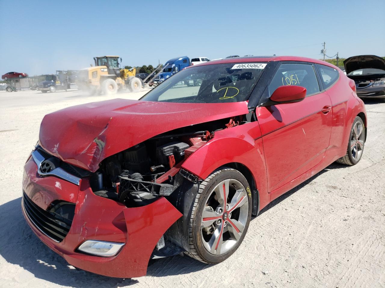 Photo 2 from auction – 2016 HYUNDAI VELOSTER with VIN KMHTC6AD9GU272473