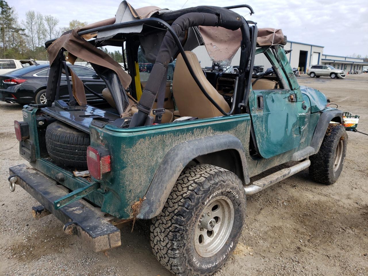 Photo 4 from auction – 2000 JEEP WRANGLER / with VIN 1J4FA49S7YP712523