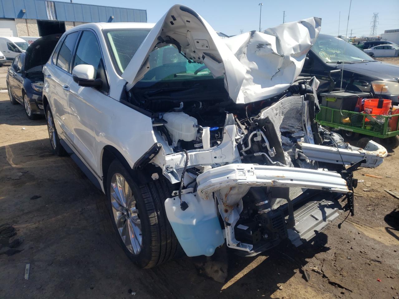 Photo 1 from auction – 2021 FORD EDGE TITAN with VIN 2FMPK4K92MBA17829