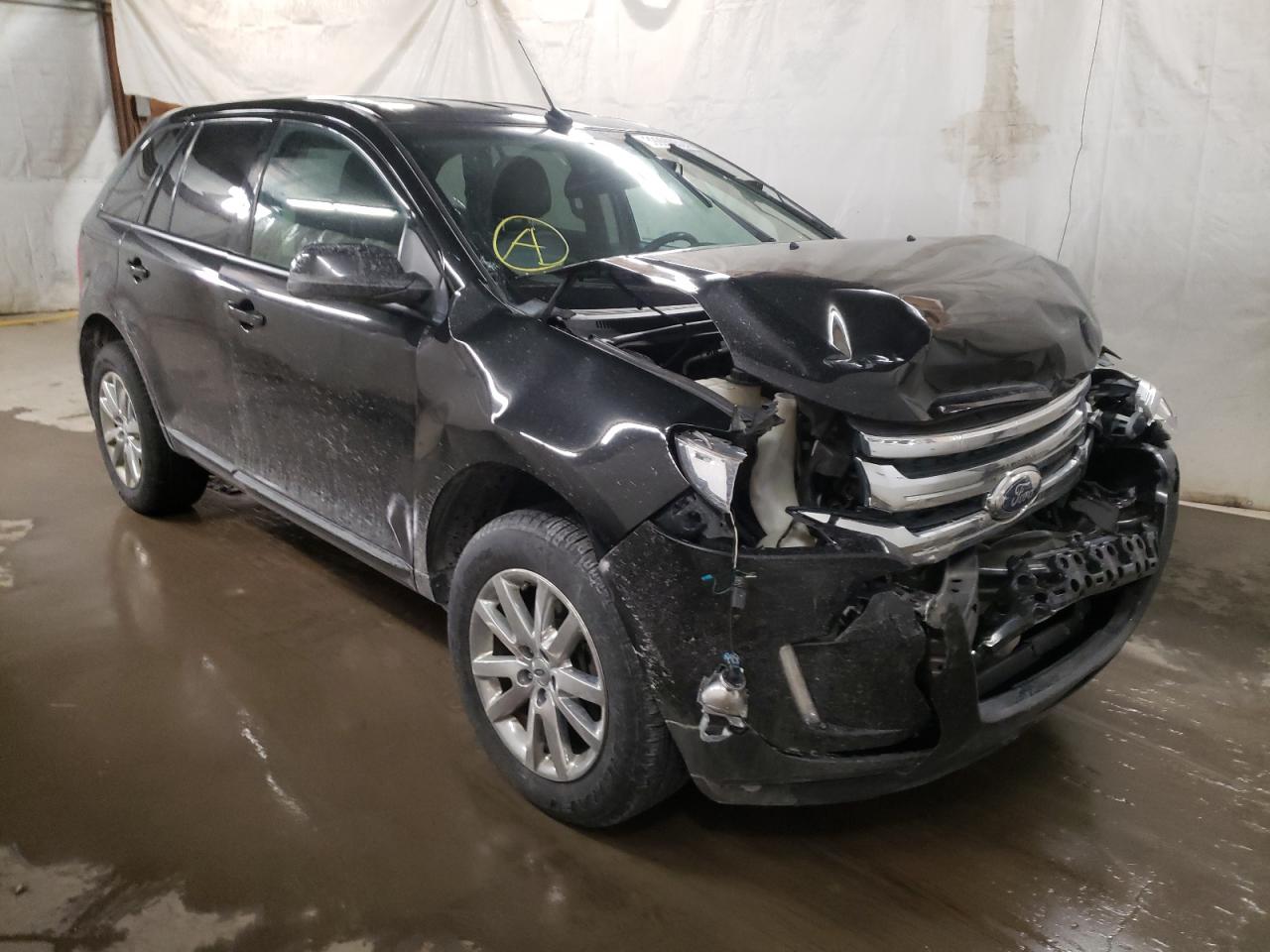 FORD EDGE SEL 2014 with VIN 2FMDK4JC7EBA81091 - Photo from auction