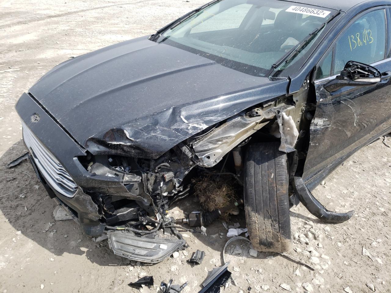 Photo 9 from auction – 2013 FORD FUSION SE with VIN 3FA6P0H72DR323968