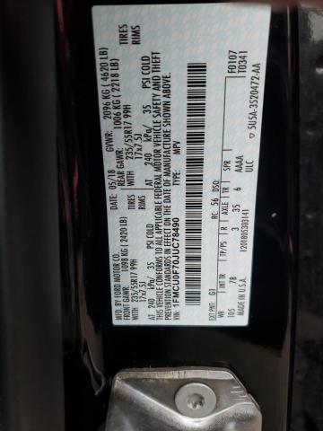 Photo 10 from auction – 2018 FORD ESCAPE S with VIN 1FMCU0F70JUC78490