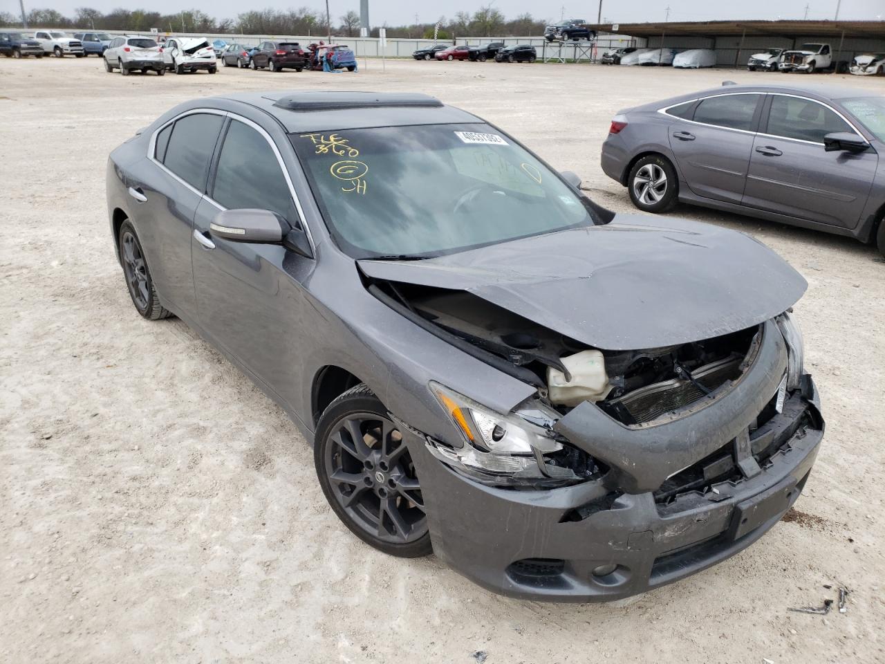 NISSAN MAXIMA S 2014 with VIN 1N4AA5AP4EC471820 - Photo from auction