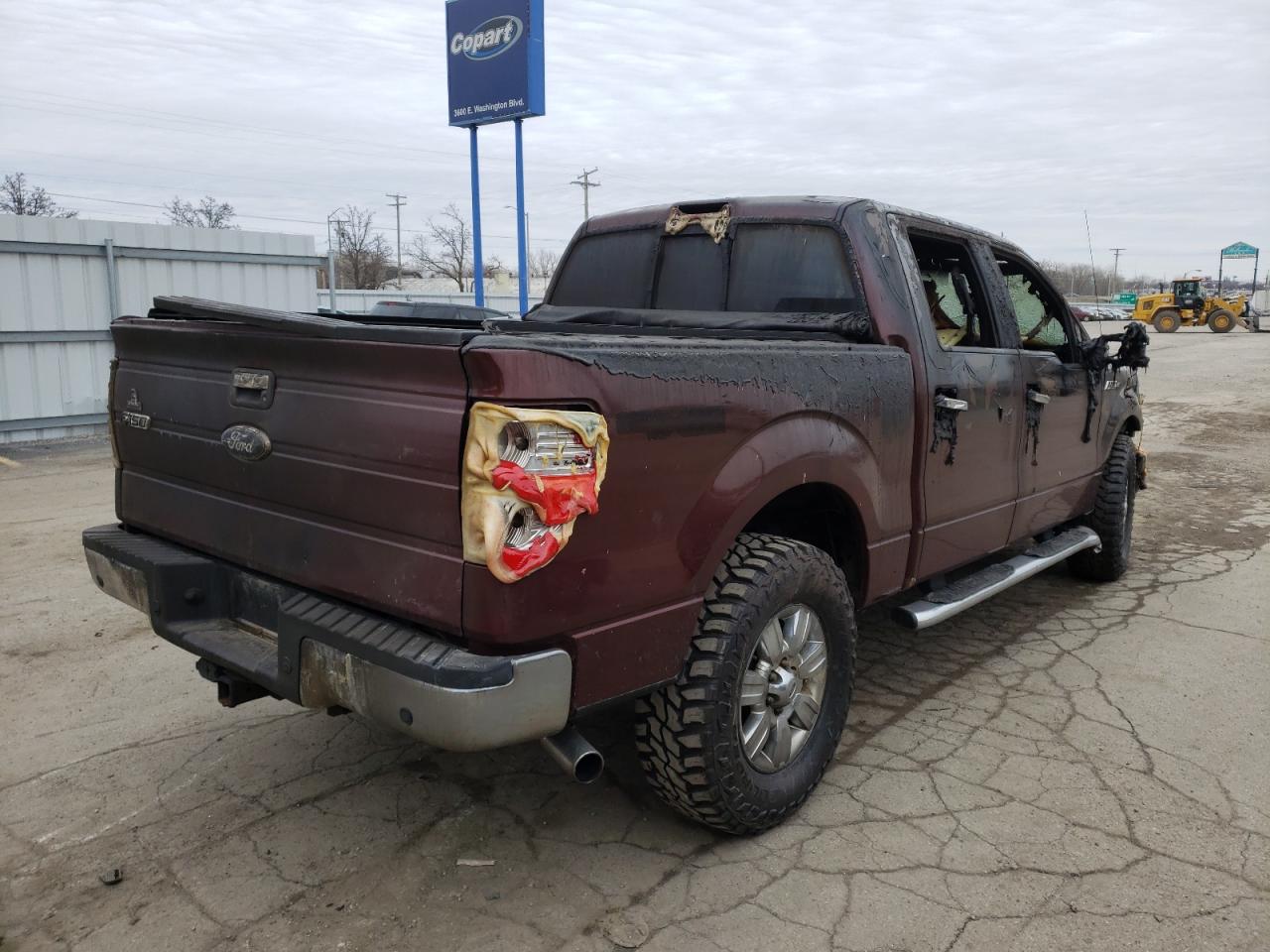 Photo 4 from auction – 2010 FORD F150 SUPER with VIN 1FTEW1E84AFC77256