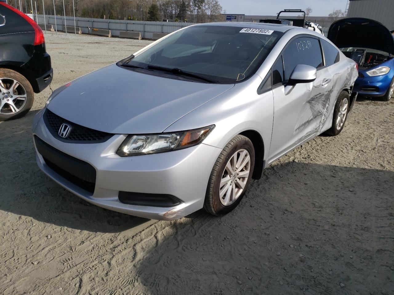 Photo 2 from auction – 2012 HONDA CIVIC EX with VIN 2HGFG3B89CH510231