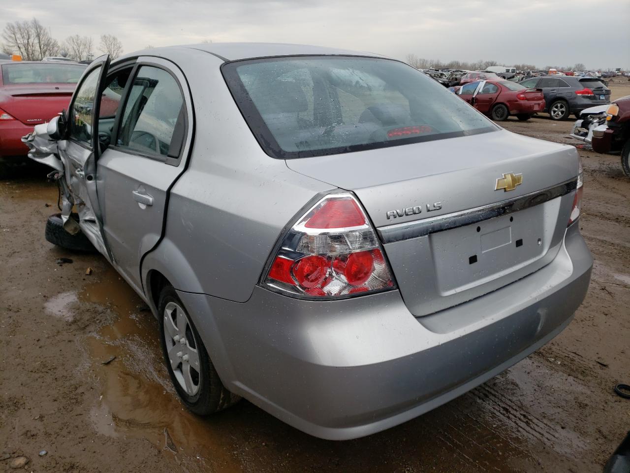 Photo 3 from auction – 2008 CHEVROLET AVEO BASE with VIN KL1TD56638B148595