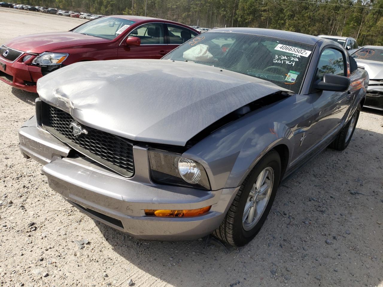 Photo 2 from auction – 2007 FORD MUSTANG with VIN 1ZVHT80NX75261764