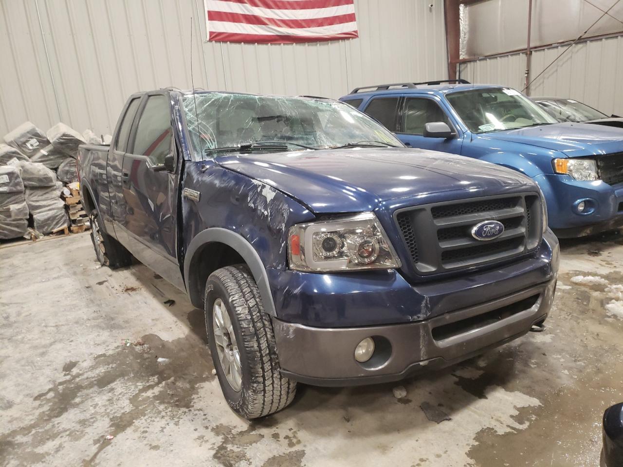 FORD F150 2007 with VIN 1FTPX14V17FB04736 - Photo from auction