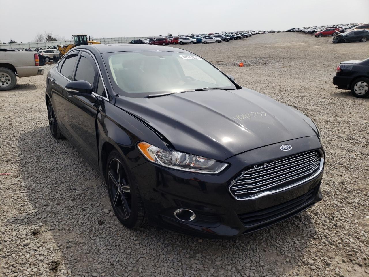 FORD FUSION SE 2015 with VIN 3FA6P0HD6FR273729 - Photo from auction