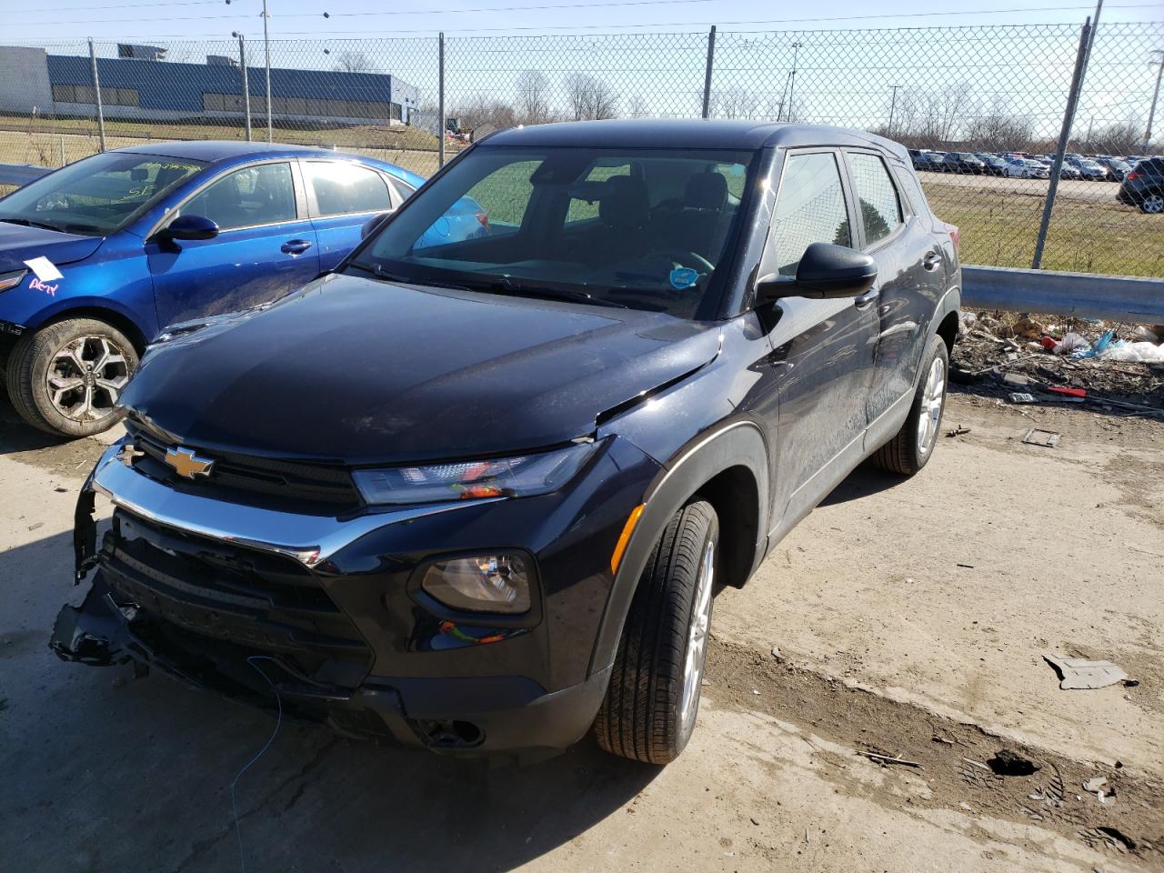 Photo 2 from auction – 2021 CHEVROLET TRAILBLAZE with VIN KL79MMS20MB123158