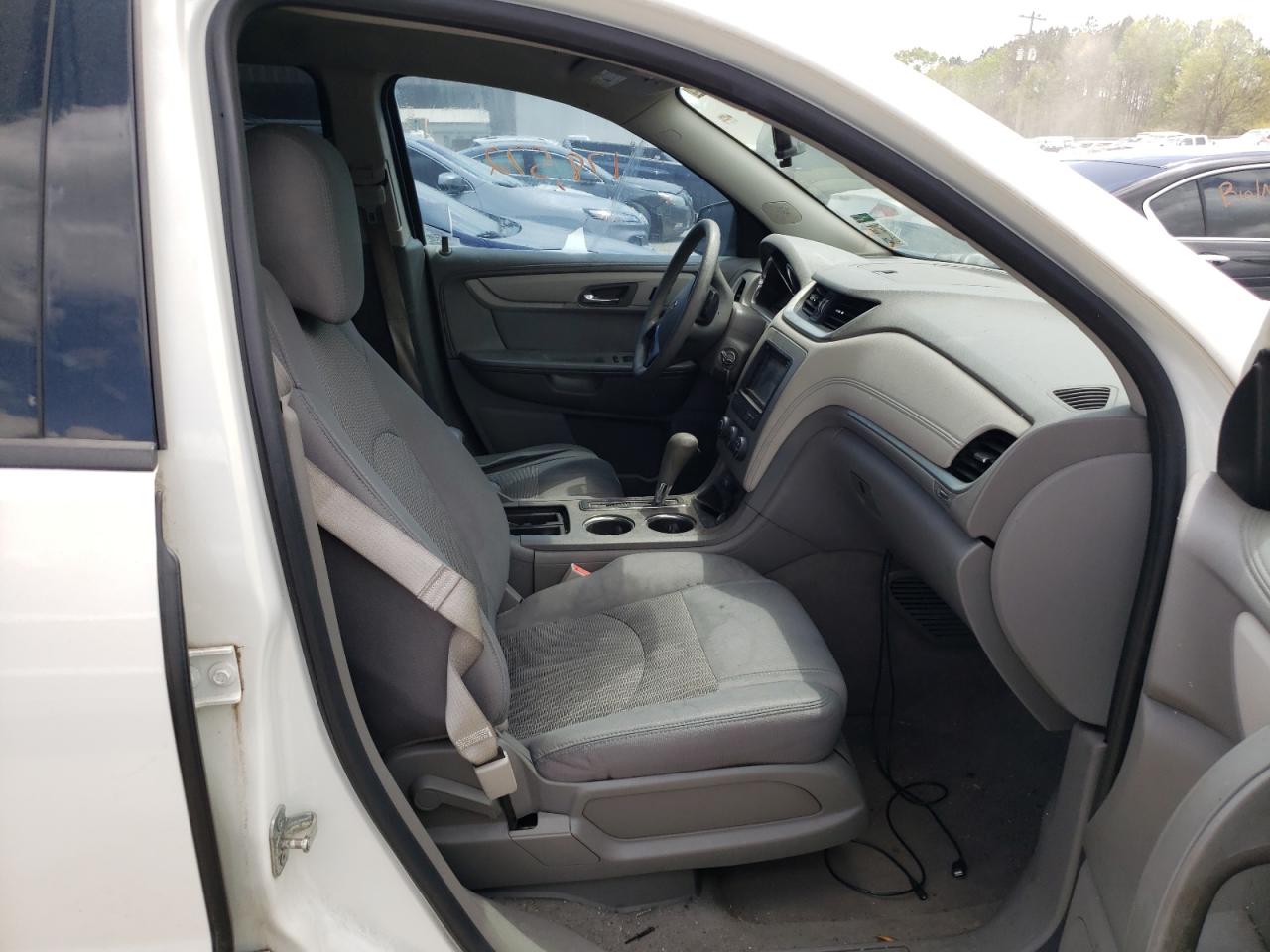 Photo 5 from auction – 2013 CHEVROLET TRAVERSE L with VIN 1GNKRFED0DJ178804